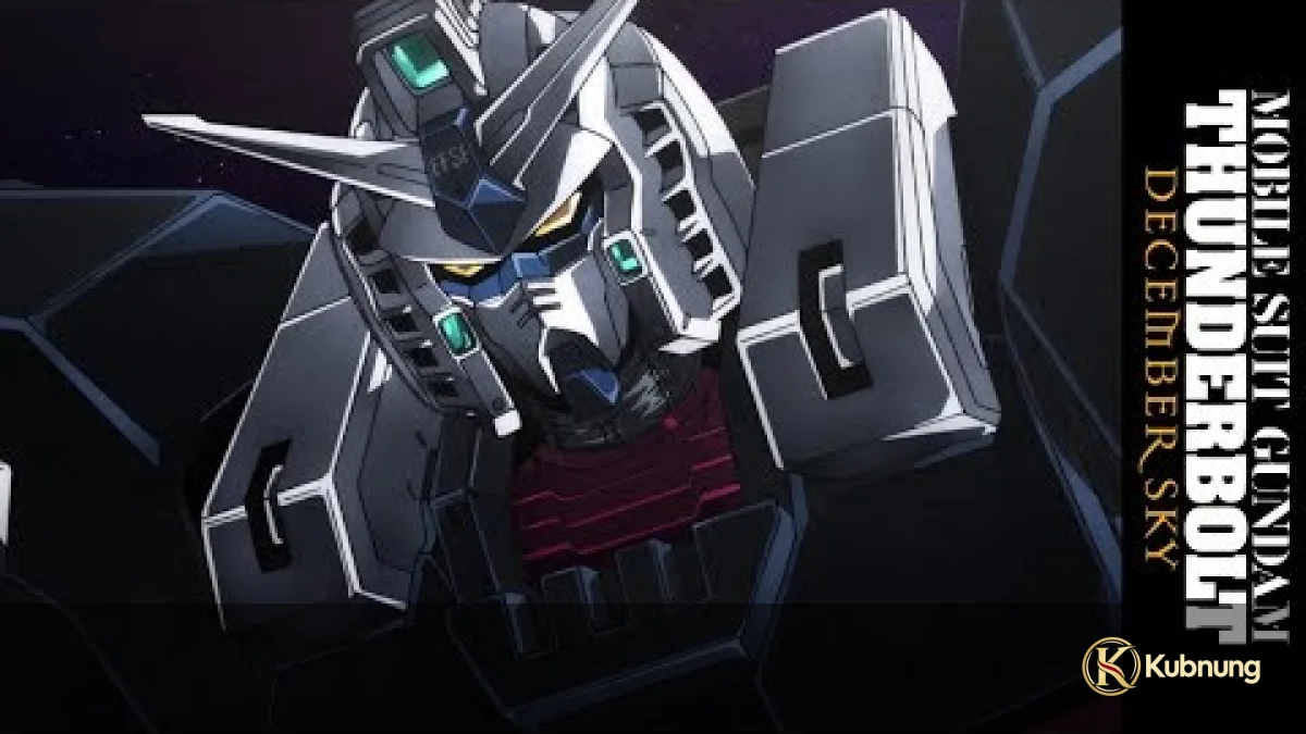Full Armor Gundam ต่อสู้กับ Psycho Zaku ใน Thunderbolt Sector