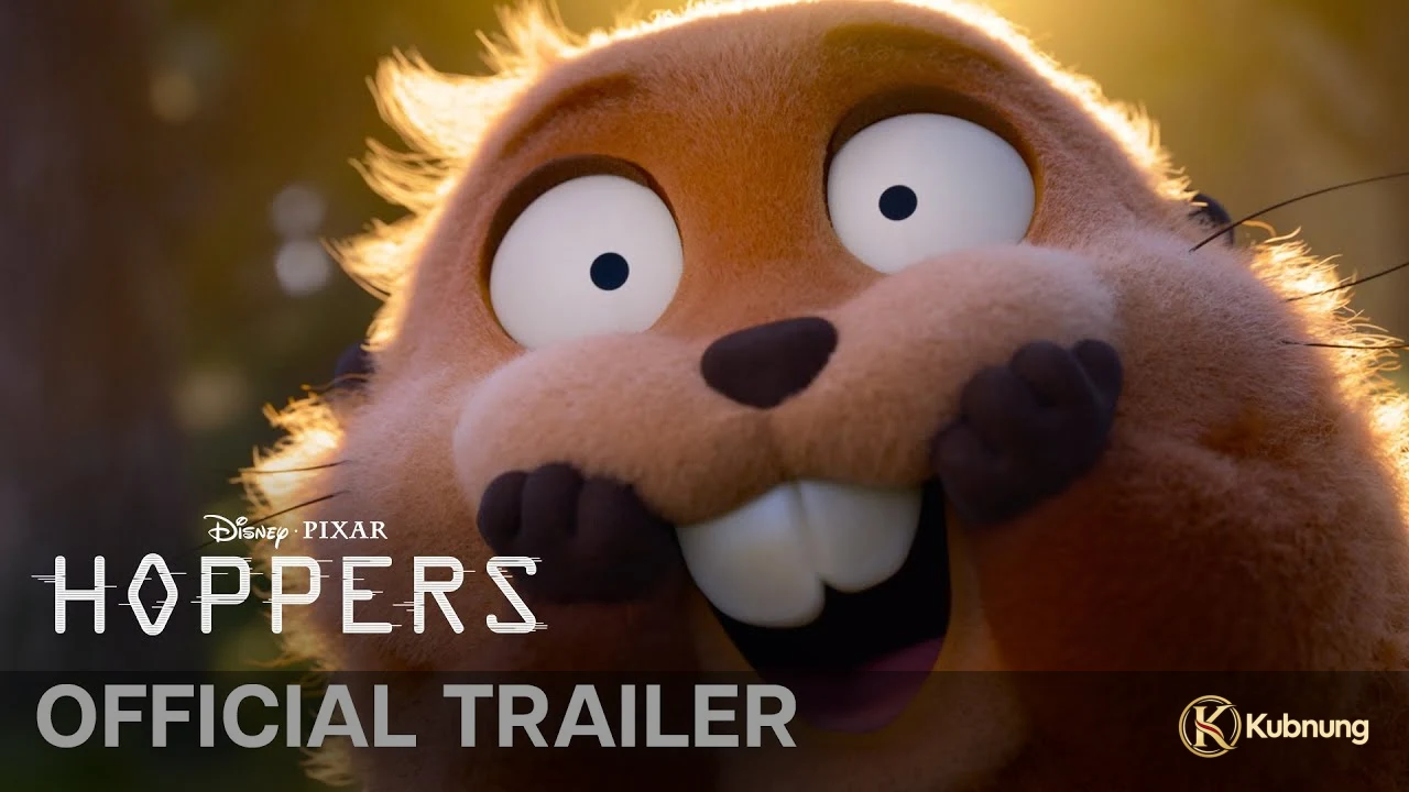 บีเวอร์จาก Hoppers (2026) ในตัวอย่างภาพยนตร์แอนิเมชัน