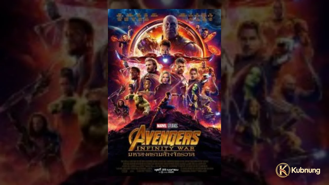 อเวนเจอร์สต่อสู้กับธานอสใน Infinity War