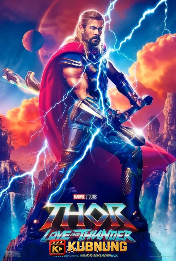 โปสเตอร์ Thor Love and Thunder (2022) ธอร์ ด้วยรักและอัสนี