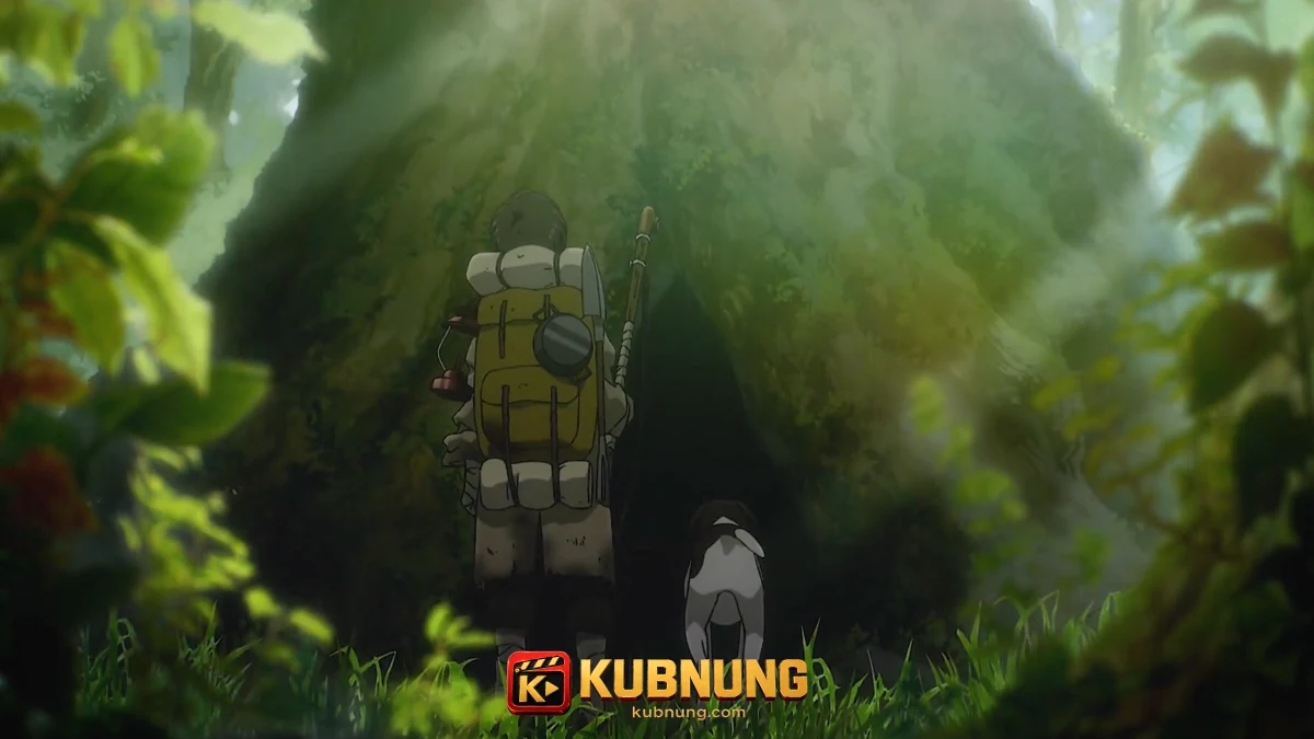 Attack on Titan: The Last Attack (2025) ผ่าพิภพไททัน การจู่โจมครั้งสุดท้าย ผู้เดินทางกับสุนัขหน้าต้นไม้ใหญ่ในผ่าพิภพไททัน การจู่โจมครั้งสุดท้าย