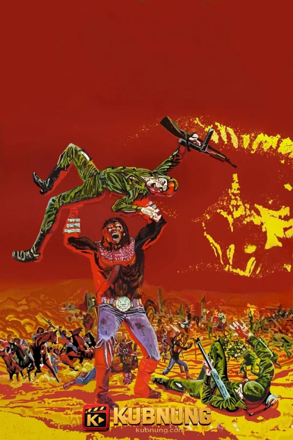 โปสเตอร์ Battle for the Planet of the Apes (1973) สงครามพิภพวานร