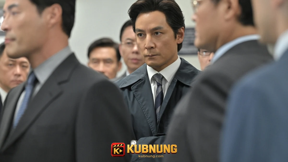 เจ้าหน้าที่ตำรวจรวมตัวกันในฉากของ Cold War 1994