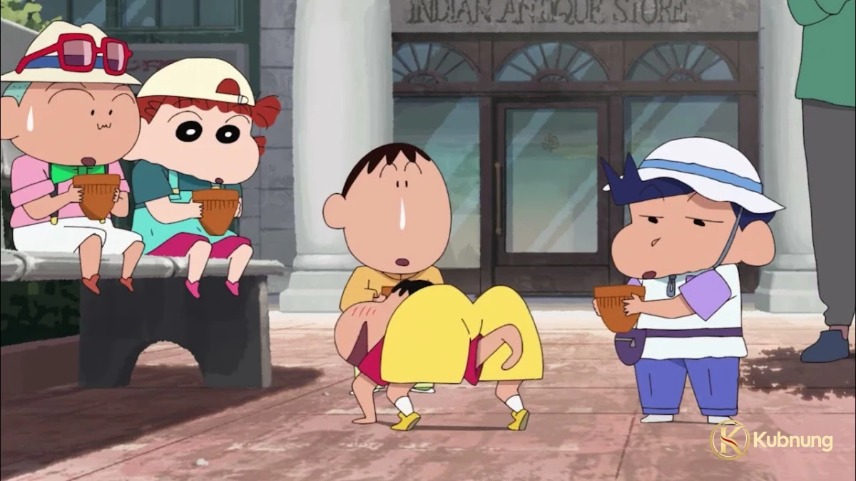 Crayon Shinchan the Movie Super Hot The Spicy Kasukabe Dancers (2025) ชินจัง เดอะมูฟวี่ ร้อนแรงแซ่บเวอร์ แดนเซอร์แห่งคาซึคาเบะ ภาพฉากที่ 1 จาก Crayon Shinchan the Movie Super Hot The Spicy Kasukabe Dancers (2025) ชินจัง เดอะมูฟวี่ ร้อนแรงแซ่บเวอร์ แดนเซอร์แห่งคาซึคาเบะ