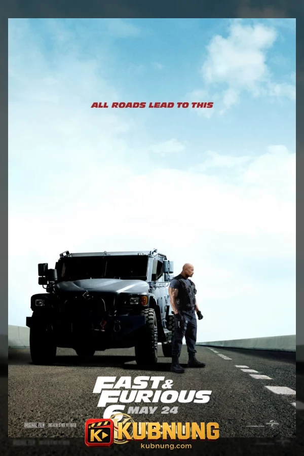 โปสเตอร์ Fast & Furious 6 (2013) เร็ว…แรงทะลุนรก 6