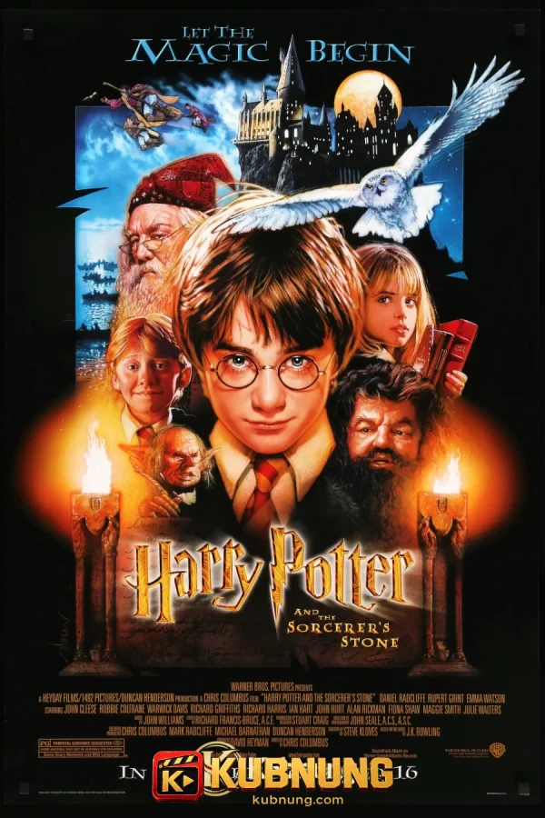 โปสเตอร์ Harry Potter and the Sorcerer’s Stone (2001) แฮร์รี่ พอตเตอร์ กับ ศิลาอาถรรพ์