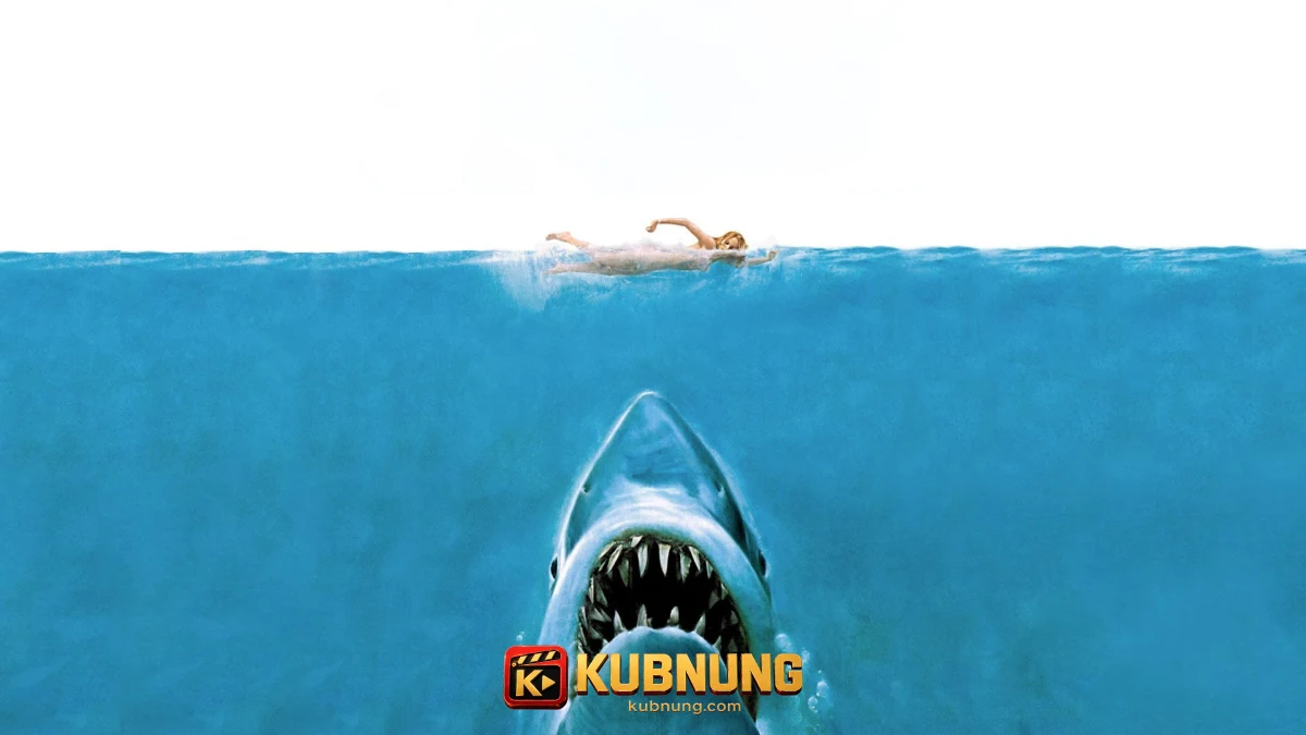 Jaws (1975) จอว์ส ฉลามขาวว่ายเข้าหานักว่ายน้ำจาก Jaws จอว์ส