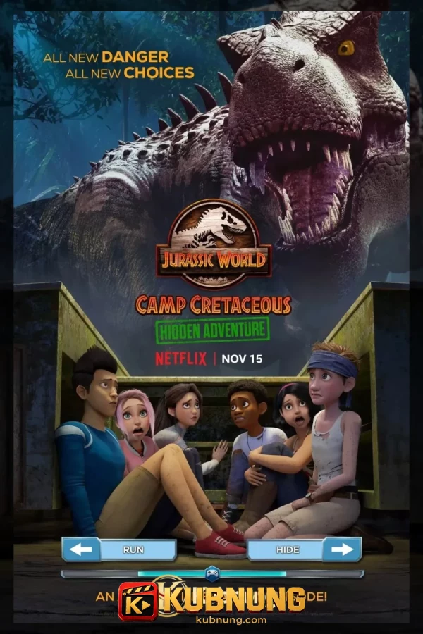 โปสเตอร์ Jurassic World Camp Cretaceous: Hidden Adventure (2022) ค่ายครีเทเชียส การผจญภัยซ่อนเร้น
