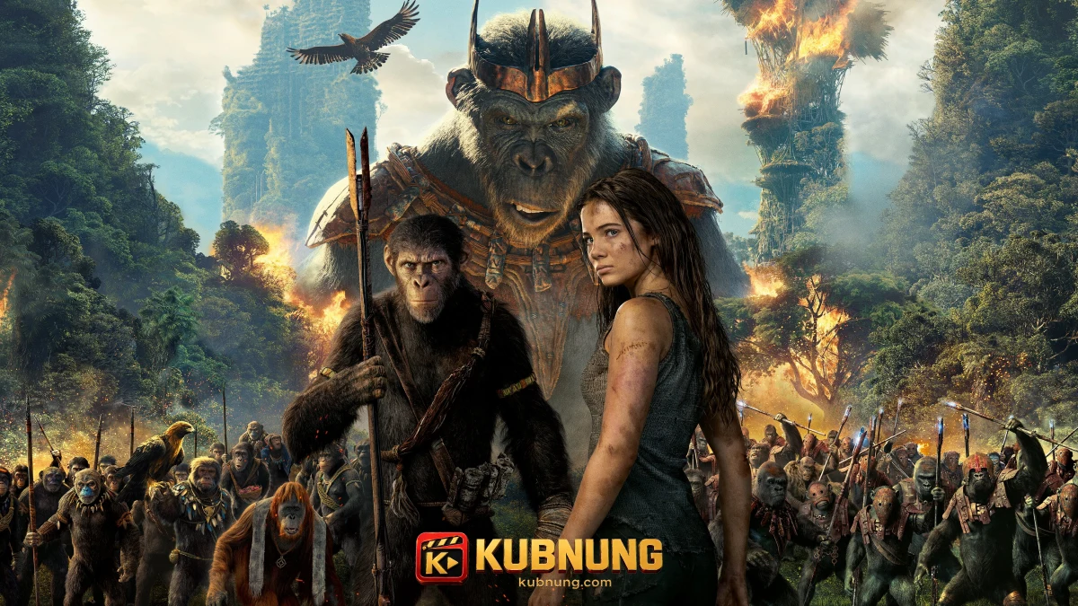 Kingdom of the Planet of the Apes (2024) อาณาจักรแห่งพิภพวานร โนอาออกตามหาครอบครัวหลังหมู่บ้านถูกโจมตี