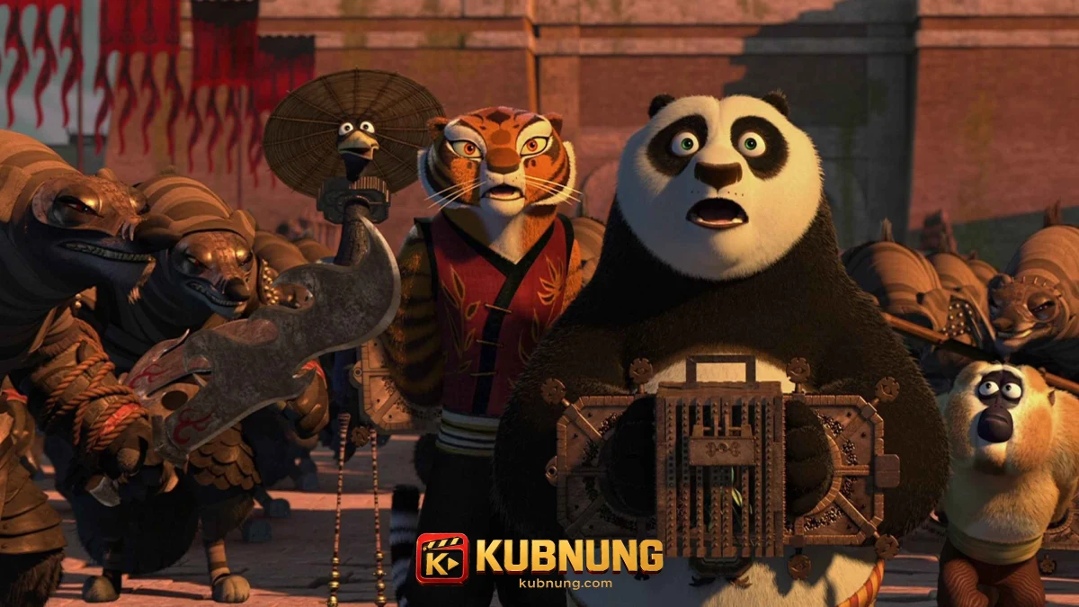 โปกับไทเกรสถูกจับระหว่างภารกิจใน Kung Fu Panda 2