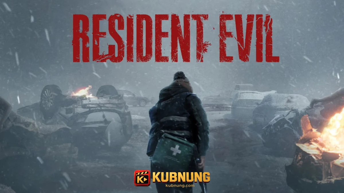 Resident Evil (2026) เรสซิเดนท์ อีวิล Bryan เดินฝ่าซากรถท่ามกลางหิมะใน Resident Evil 2026