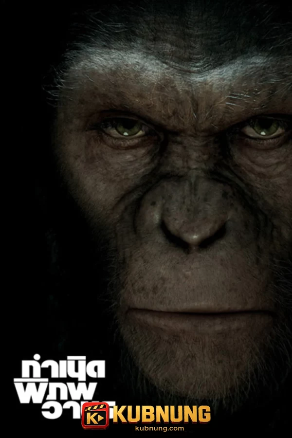 โปสเตอร์ Rise of the Planet of the Apes (2011) กำเนิดพิภพวานร