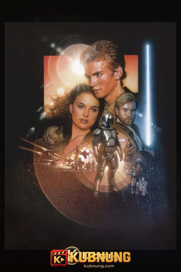 โปสเตอร์ Star Wars: Episode II – Attack of the Clones (2002) สตาร์ วอร์ส เอพพิโซด 2 กองทัพโคลนส์จู่โจม