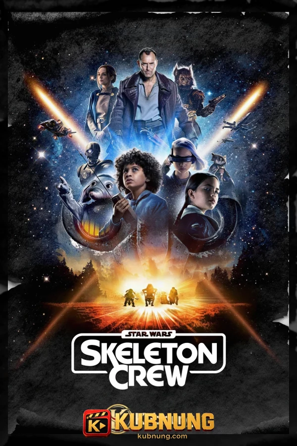 โปสเตอร์ Star Wars: Skeleton Crew (2024) ทีมซ่าตะลุยกาแล็กซี EP.1–8 (จบ)
