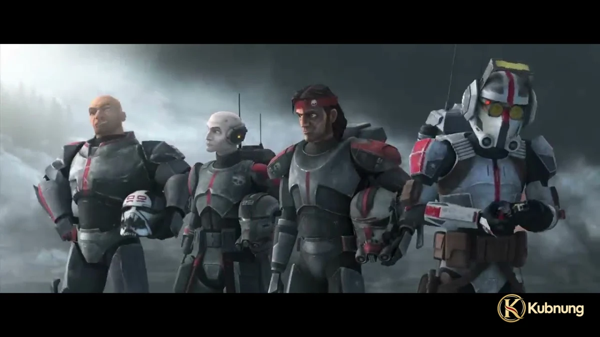 ภาพฉากที่ 2 จาก Star Wars: The Bad Batch Season 1–3 (2021–2024) ทีมโคตรโคลนมหากาฬ (จบ)