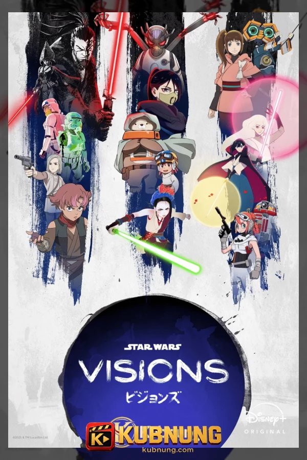 โปสเตอร์ Star Wars: Visions Season 1–2 (2021–2023) สตาร์ วอร์ส วิชั่นส์