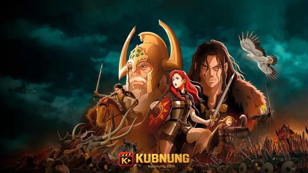 The Lord of the Rings: The War of the Rohirrim (2024) เดอะ ลอร์ด ออฟ เดอะ ริงส์: ศึกแห่งโรฮิริม เฮร่าและนักรบแห่งโรฮันในแอนิเมชัน The War of the Rohirrim