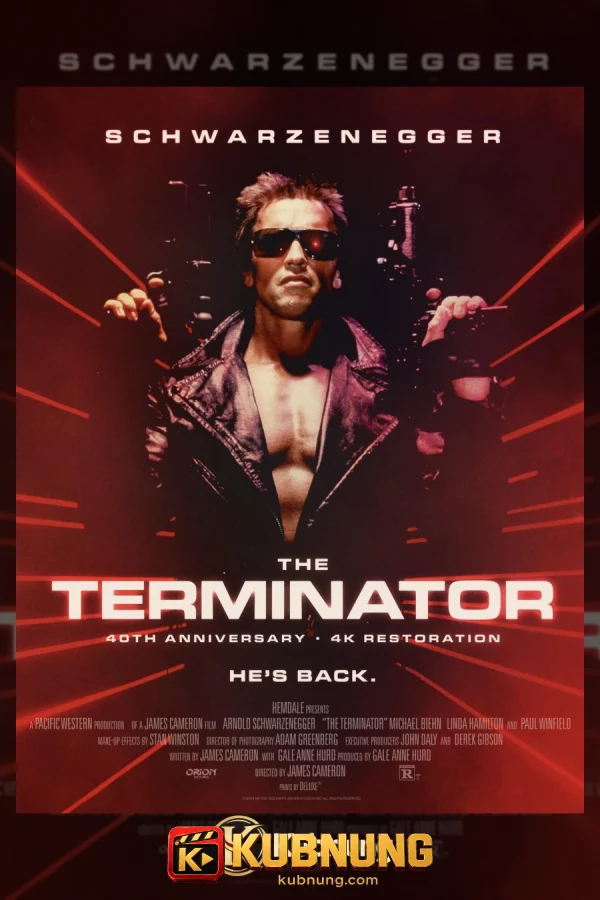โปสเตอร์ The Terminator (1984) ฅนเหล็ก 2029