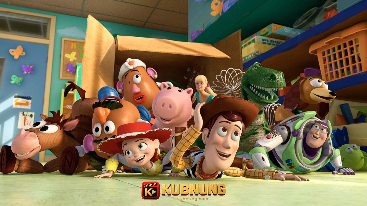วูดดี้ บัซ และเพื่อนของเล่นรวมตัวกันใน Toy Story 3