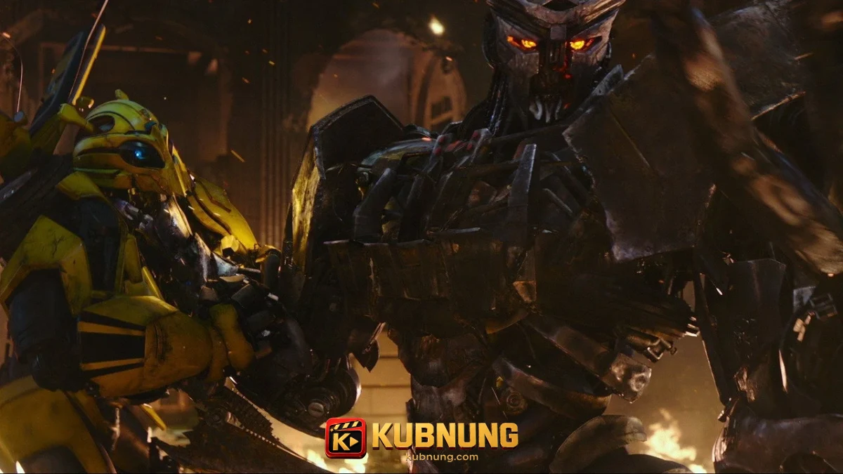 บัมเบิลบีเผชิญหน้าสเคิร์จใน Rise of the Beasts