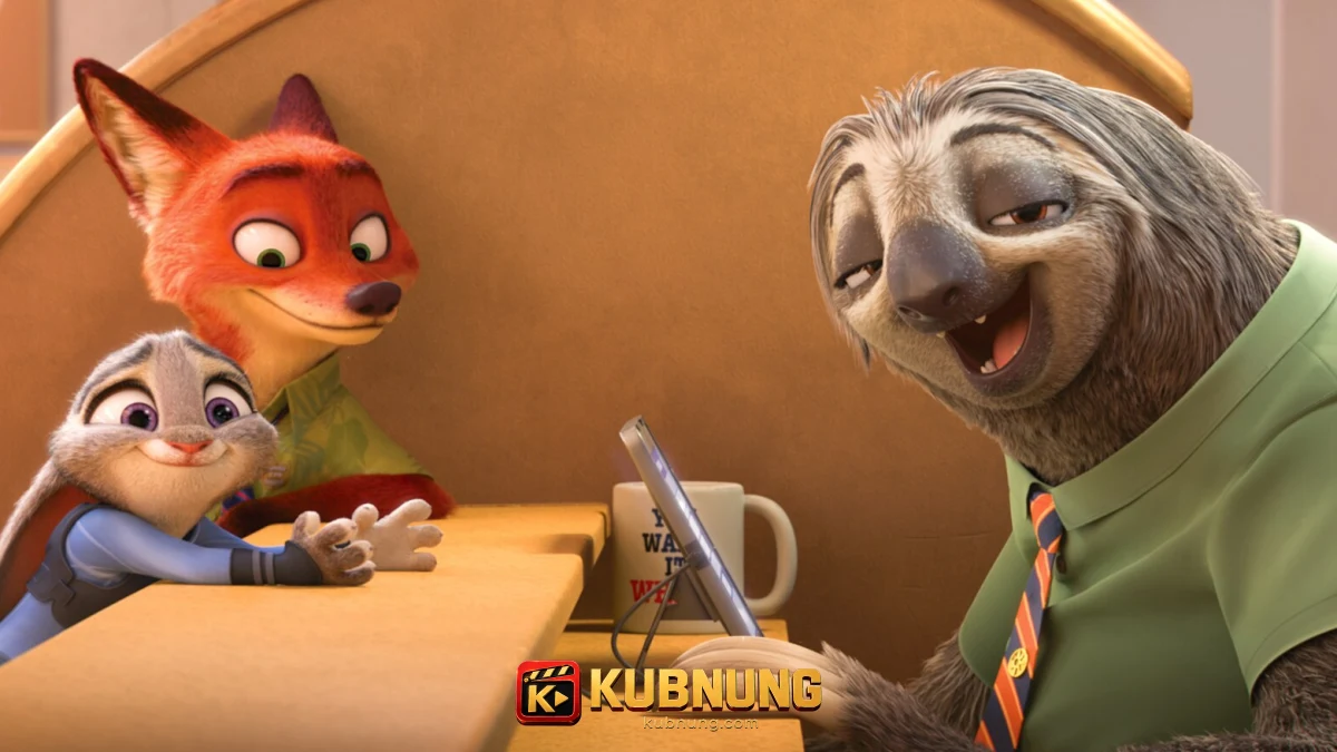 จูดี้ ฮอปส์ นิก ไวลด์ และแฟลชใน Zootopia (2016) นครสัตว์มหาสนุก