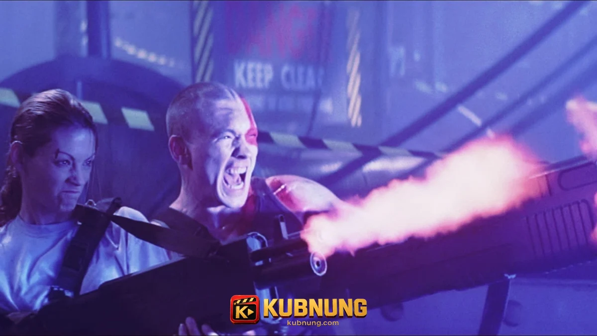 ภาพฉากจาก Death Machine (1995) เอเลี่ยนเหล็ก ภาพที่ 1